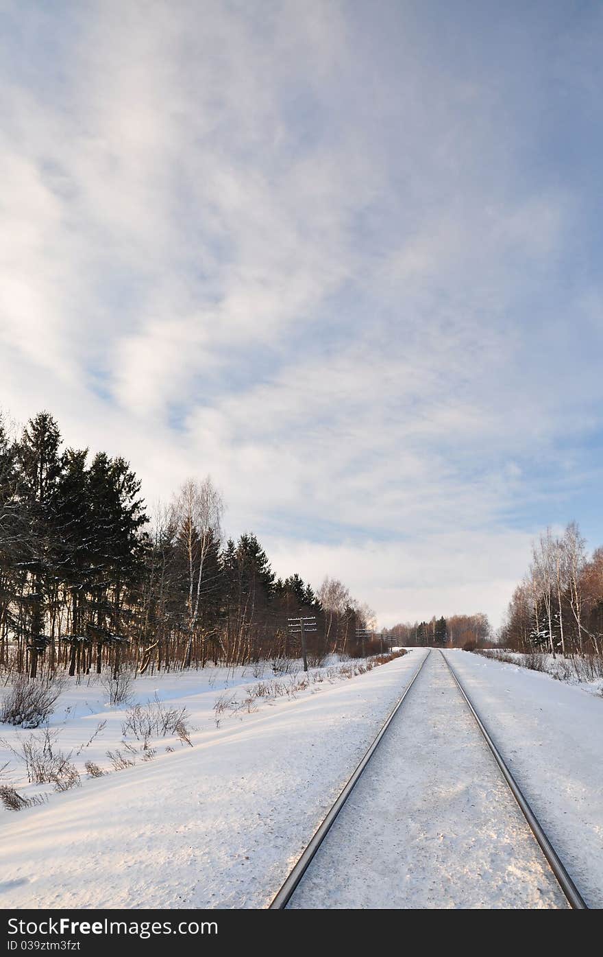 Railway Winter.