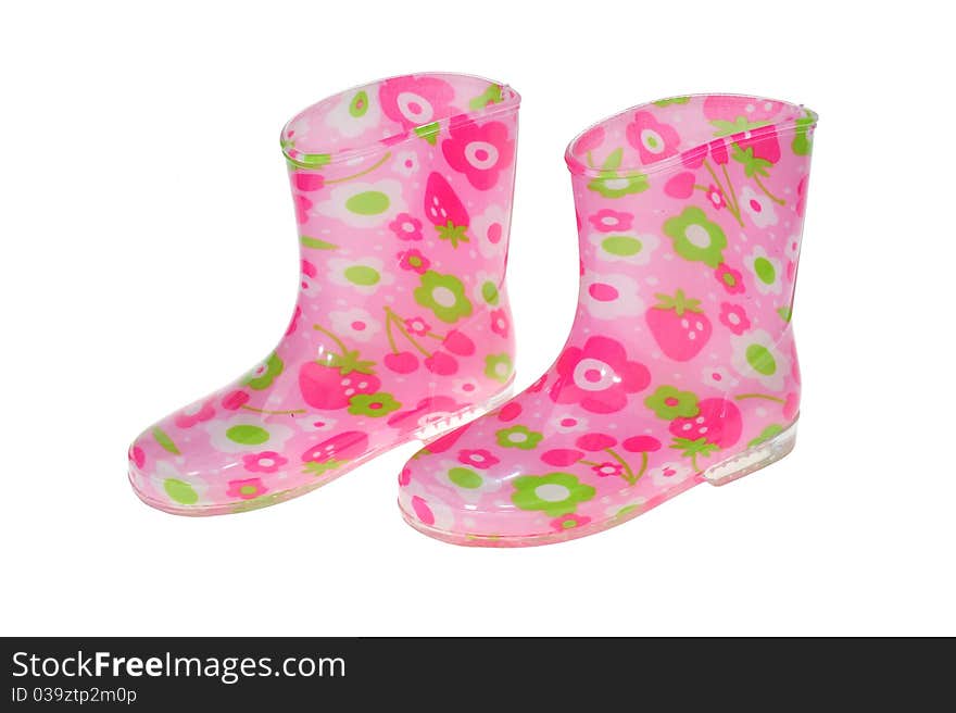 Colorful Children Rubber Boots