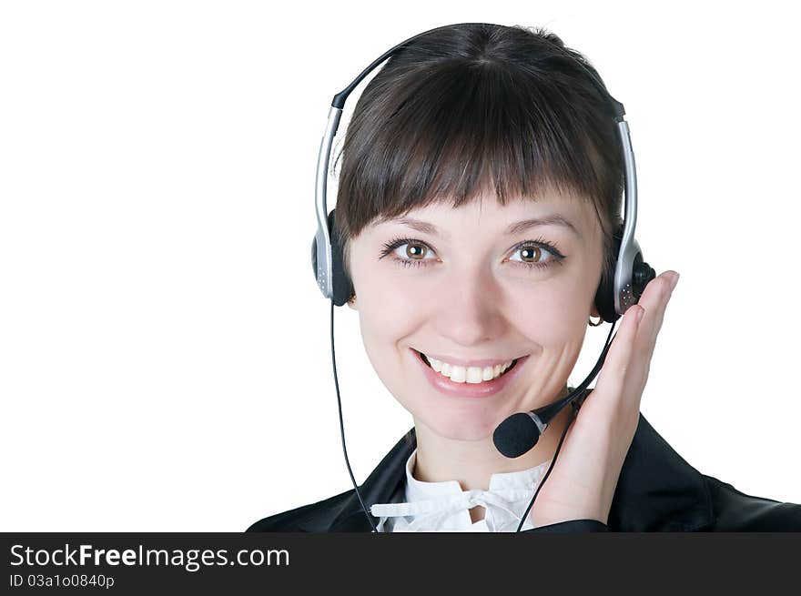 Portrait of a Girl with Headphones