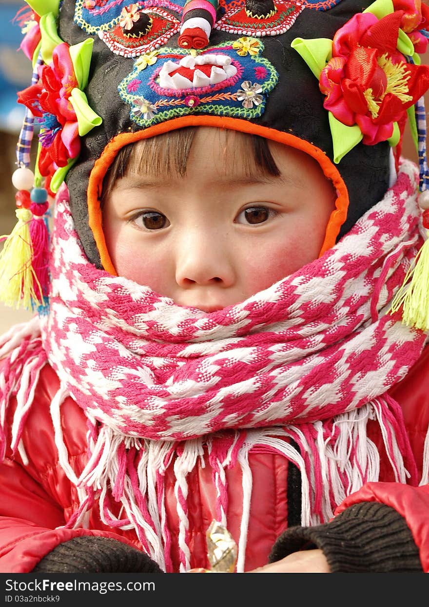 Beautiful rural children in China shaanxi treasure. Beautiful rural children in China shaanxi treasure