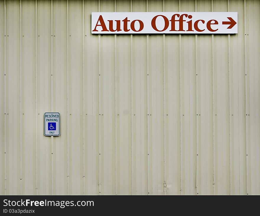 Signs On Building