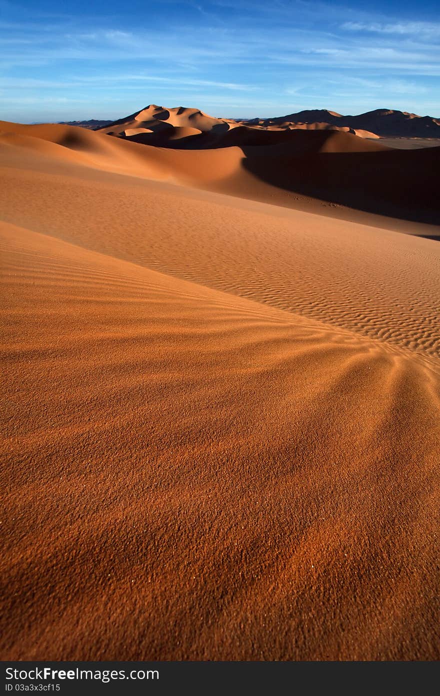 An image from the stunning Libyan desert