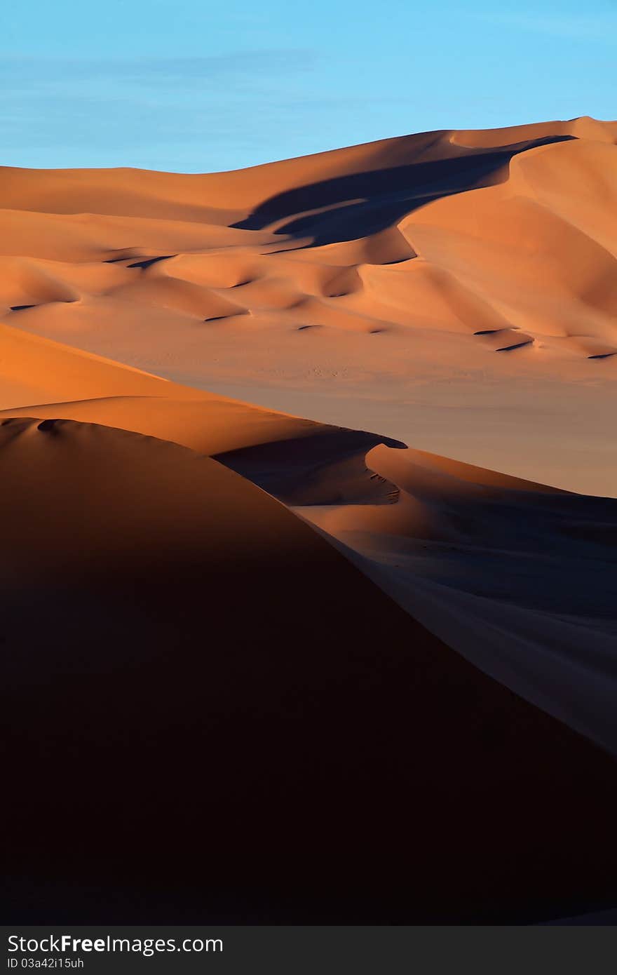 An image from the stunning Libyan desert