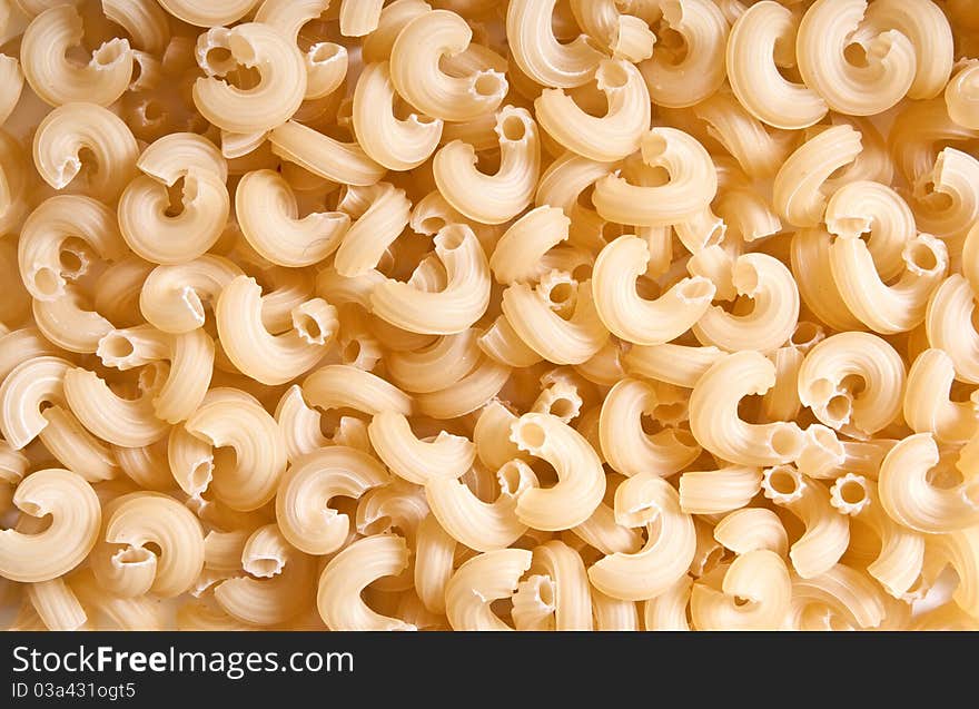 Background texture of light pasta