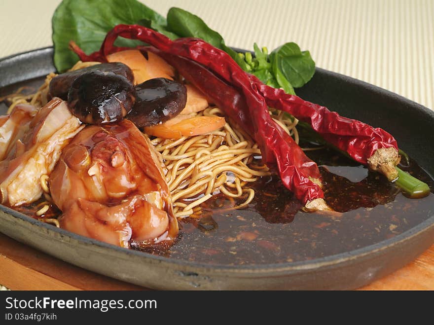 Sizzling Crispy Noodle