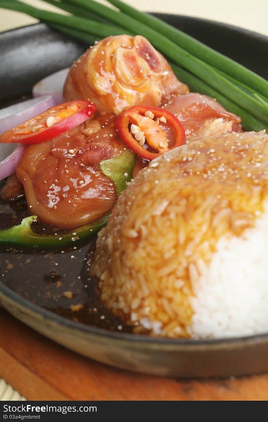 Sizzling Rice