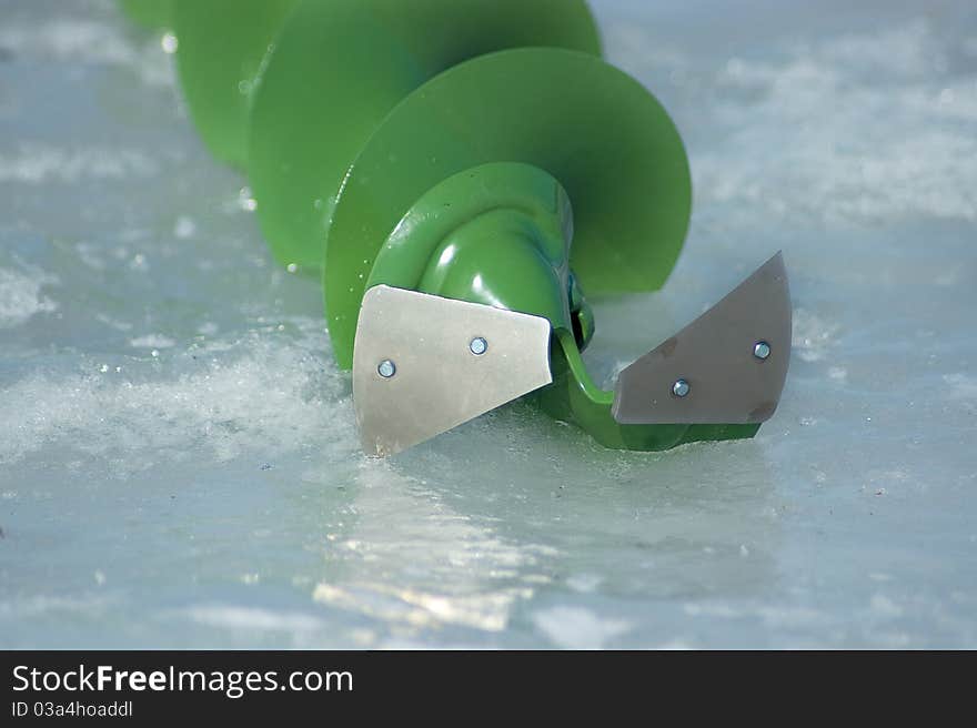 Ice Fishing - Auger