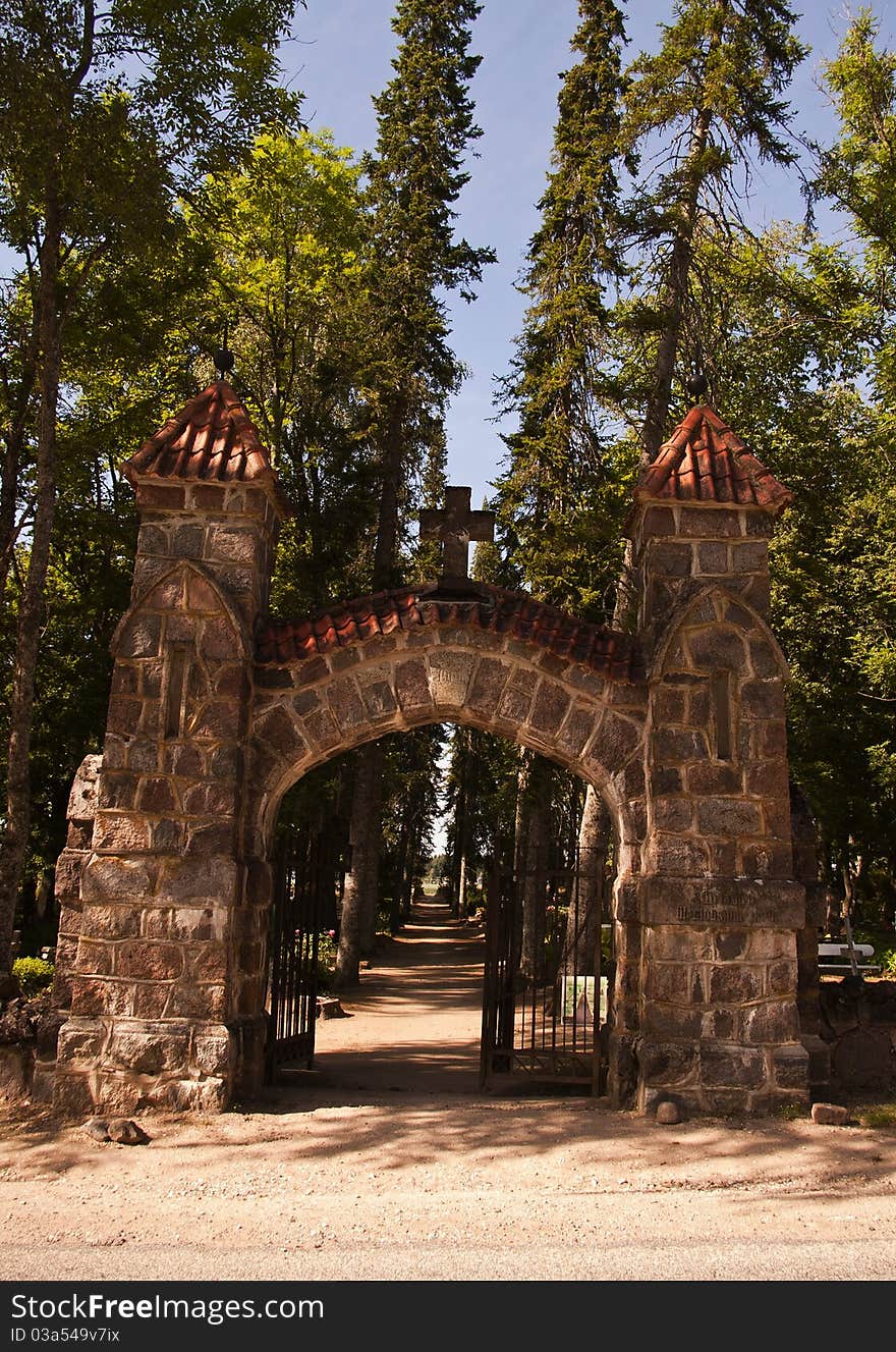 Old Cemetery Gate