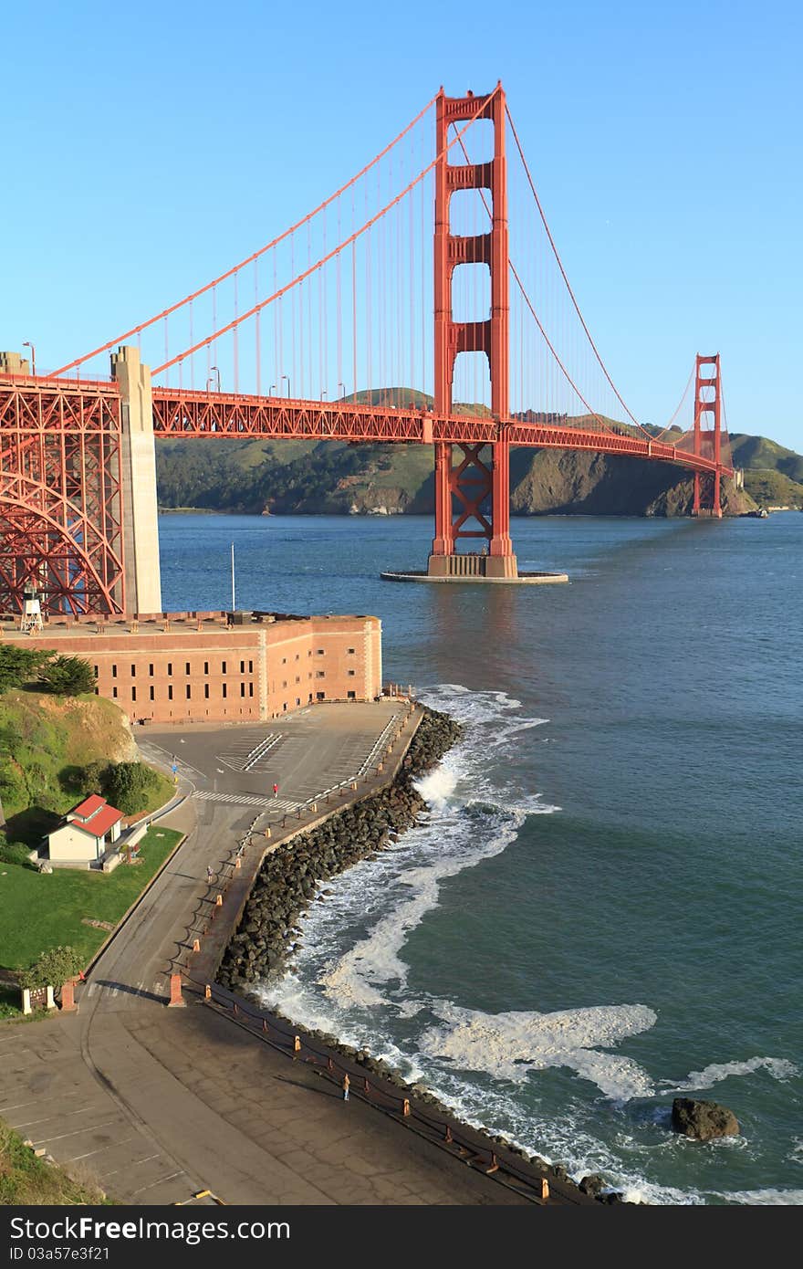 Golden Gate early at the morning