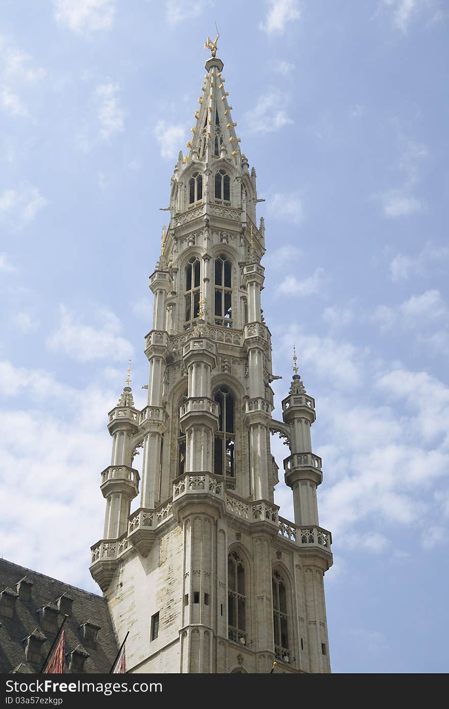 Sablon Church In Brussels