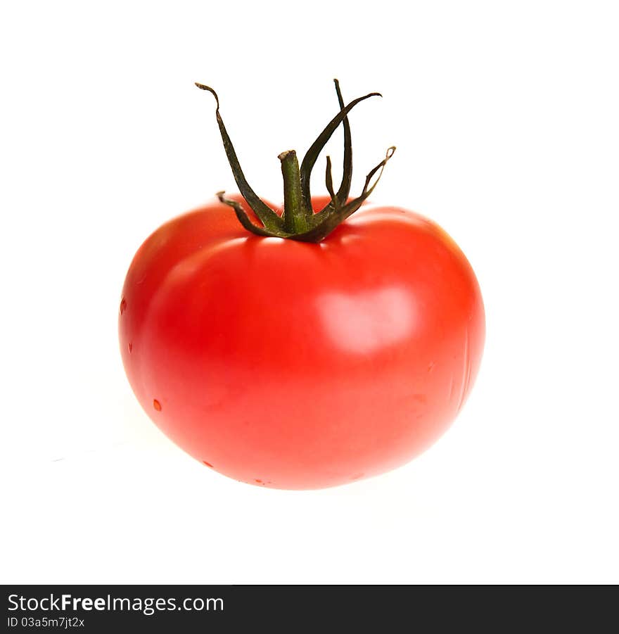 Tomatoes Isolated On White