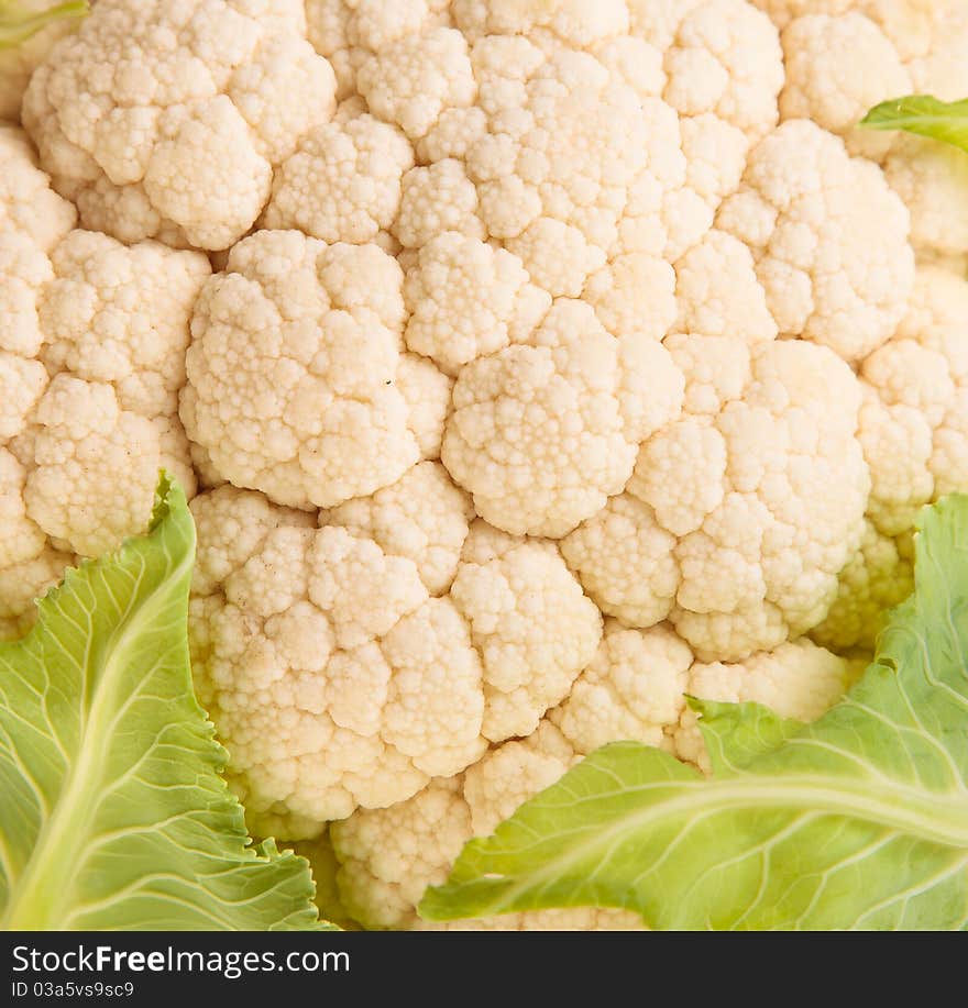 Cauliflower closeup