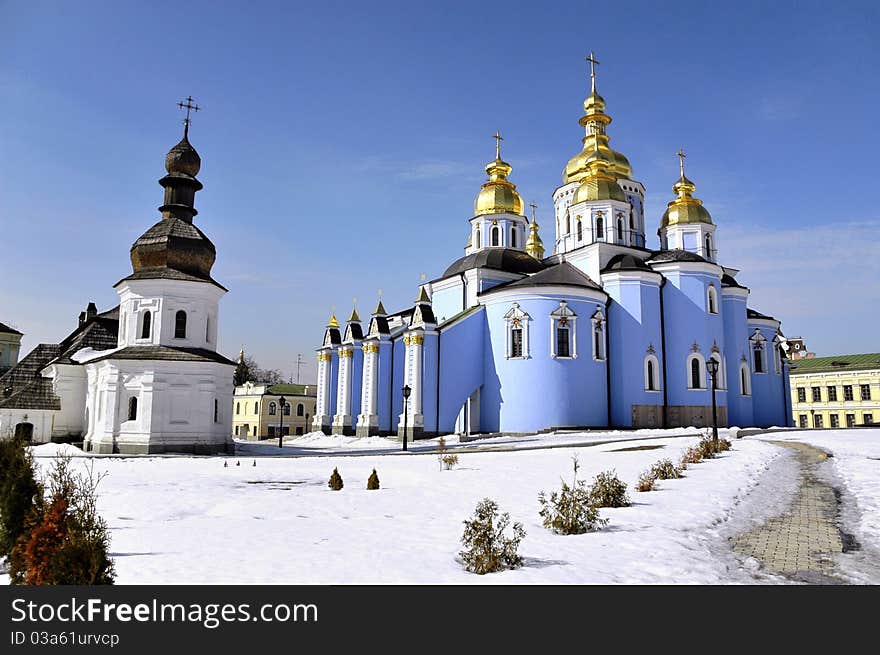 Mihajlovsky Zlatoverhy a monastery in Kiev