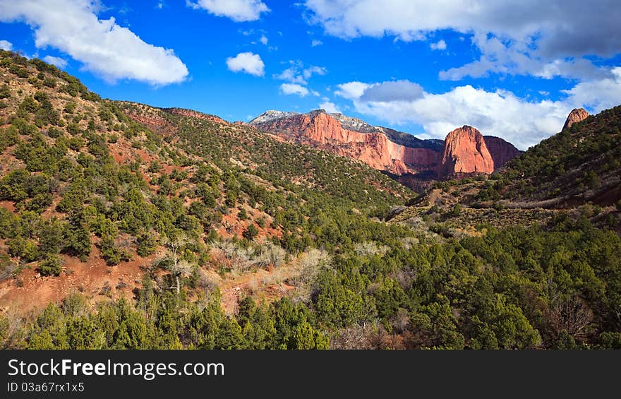 Kolob Canyons Panorama