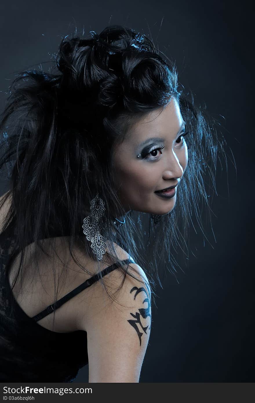 Gothic Asian Girl