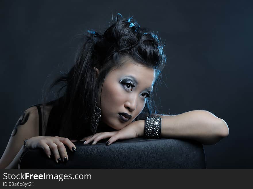 Gothic Asian Girl