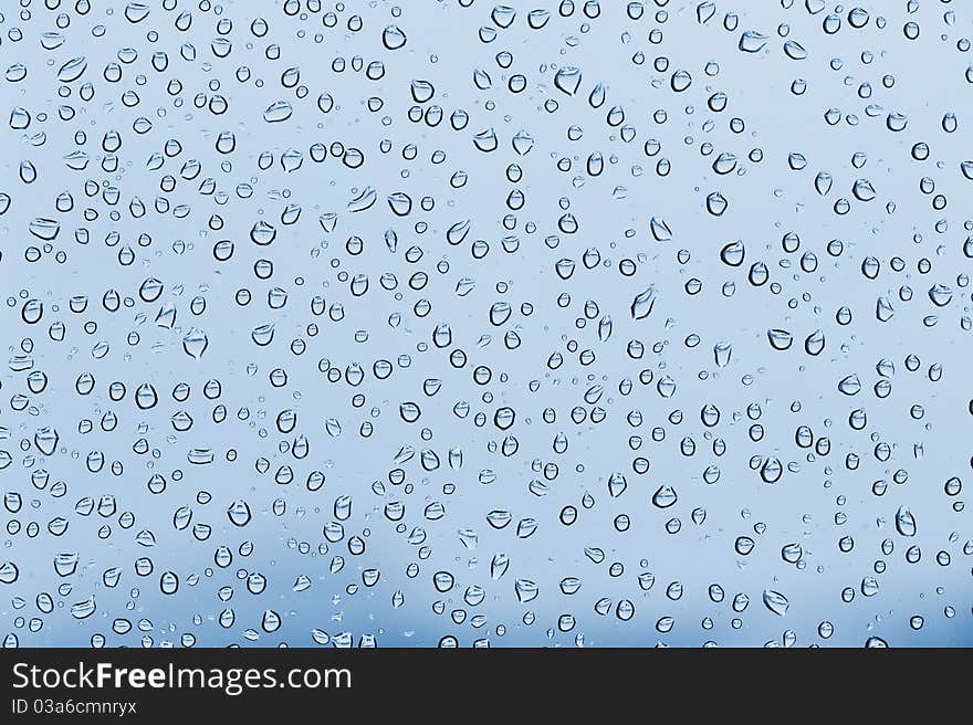 Water drops background