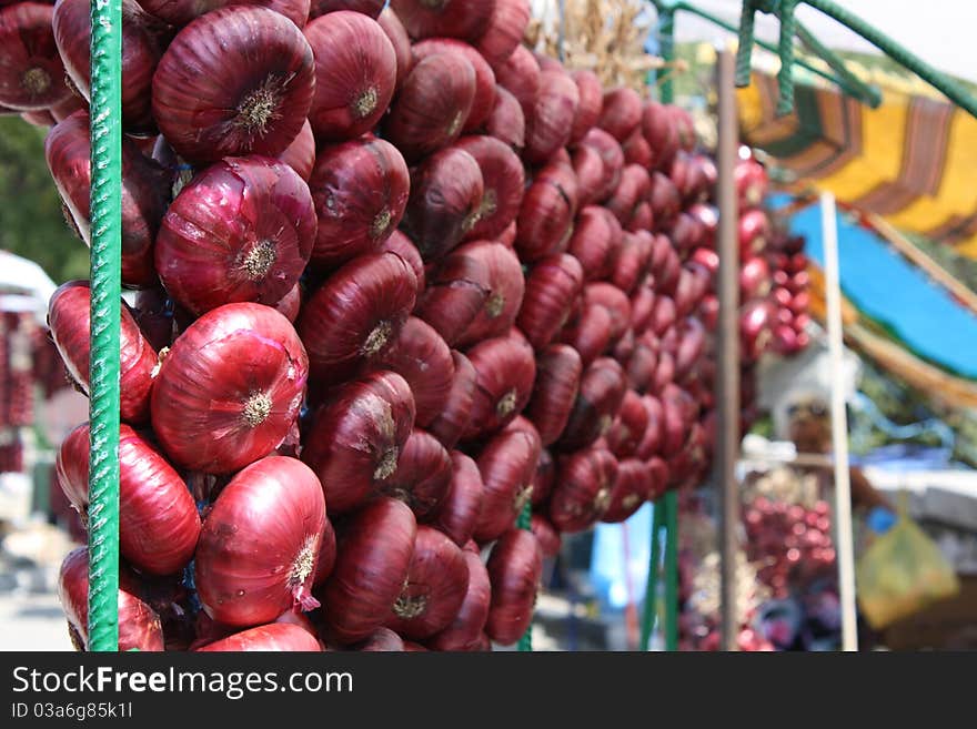 Vegetables - red onion