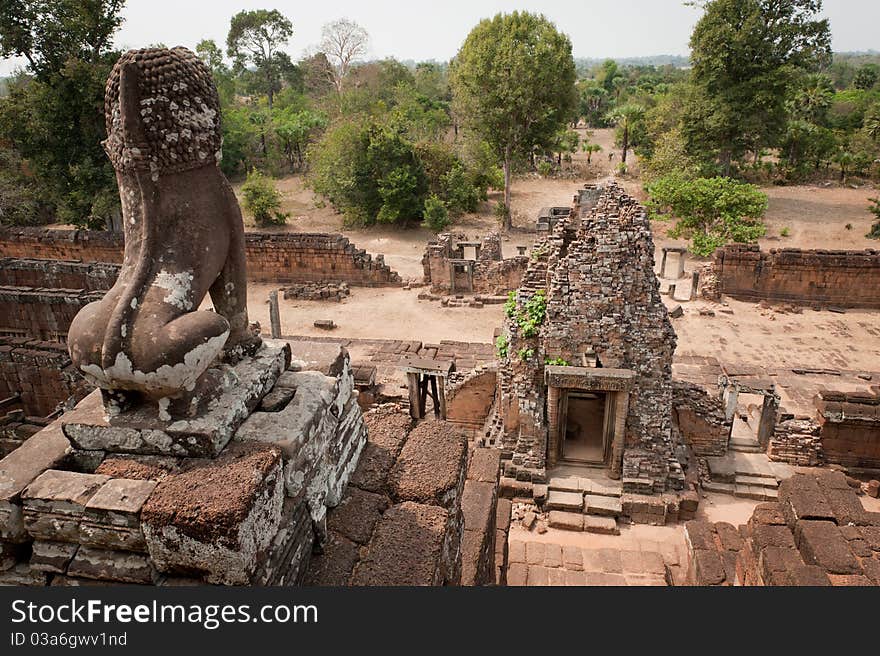 Pre Rup temple, one of the oldest temples in Angkor, Cambodia. Pre Rup temple, one of the oldest temples in Angkor, Cambodia.