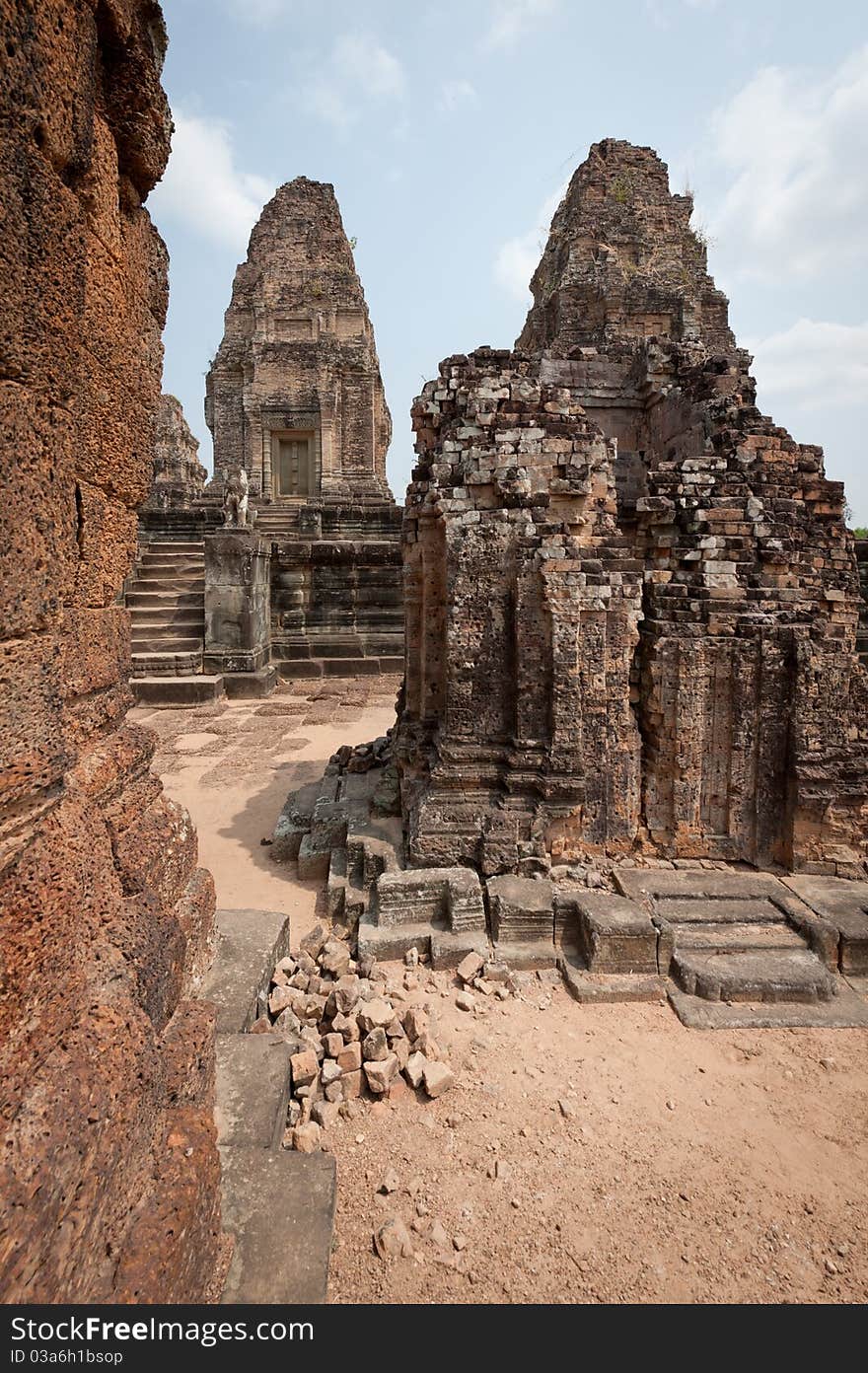 Pre Rup temple, one of the oldest temples in Angkor, Cambodia. Pre Rup temple, one of the oldest temples in Angkor, Cambodia.