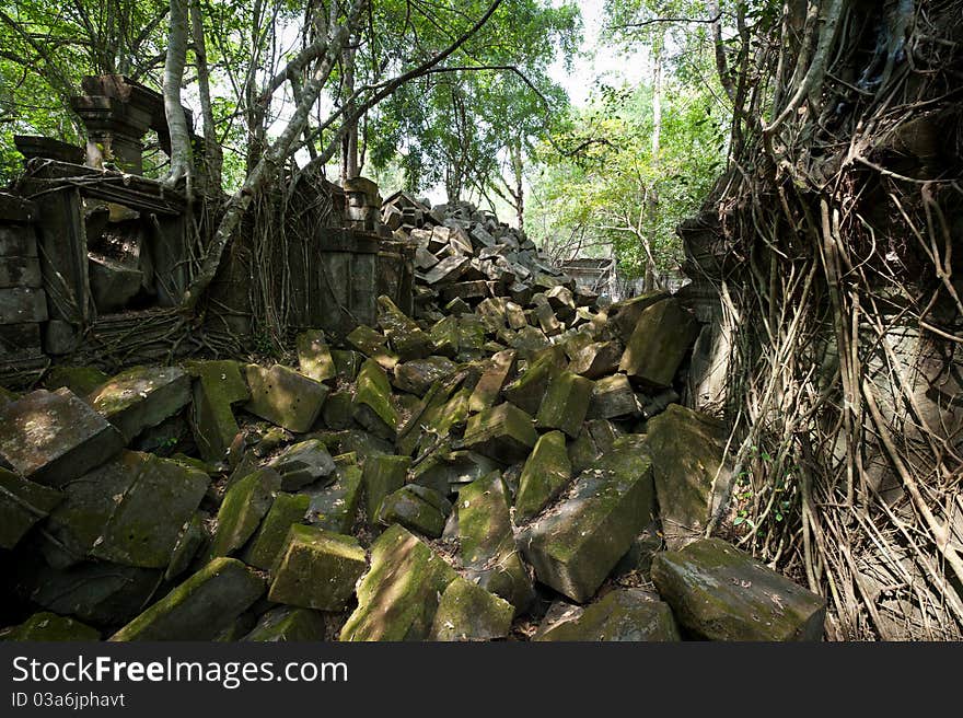 Beng Mealea Temple In Angkor