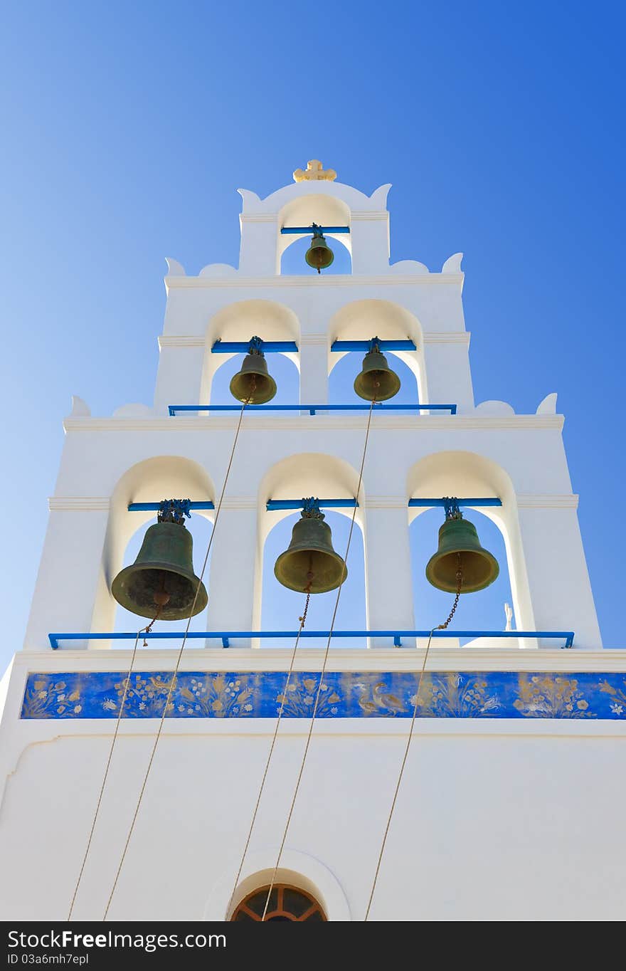 Santorini belltower (Oia), Greece