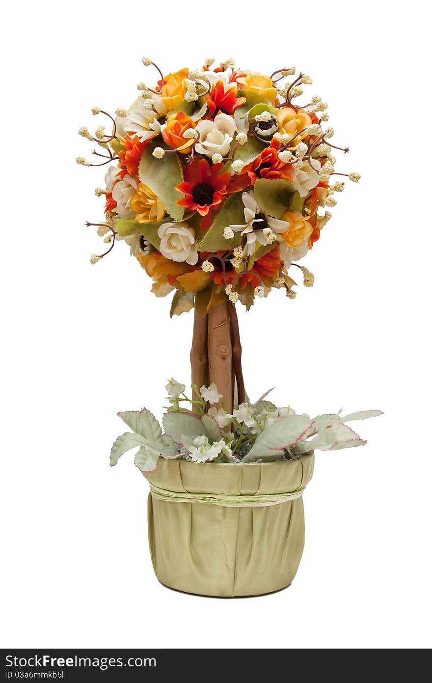 Artificial flower tree