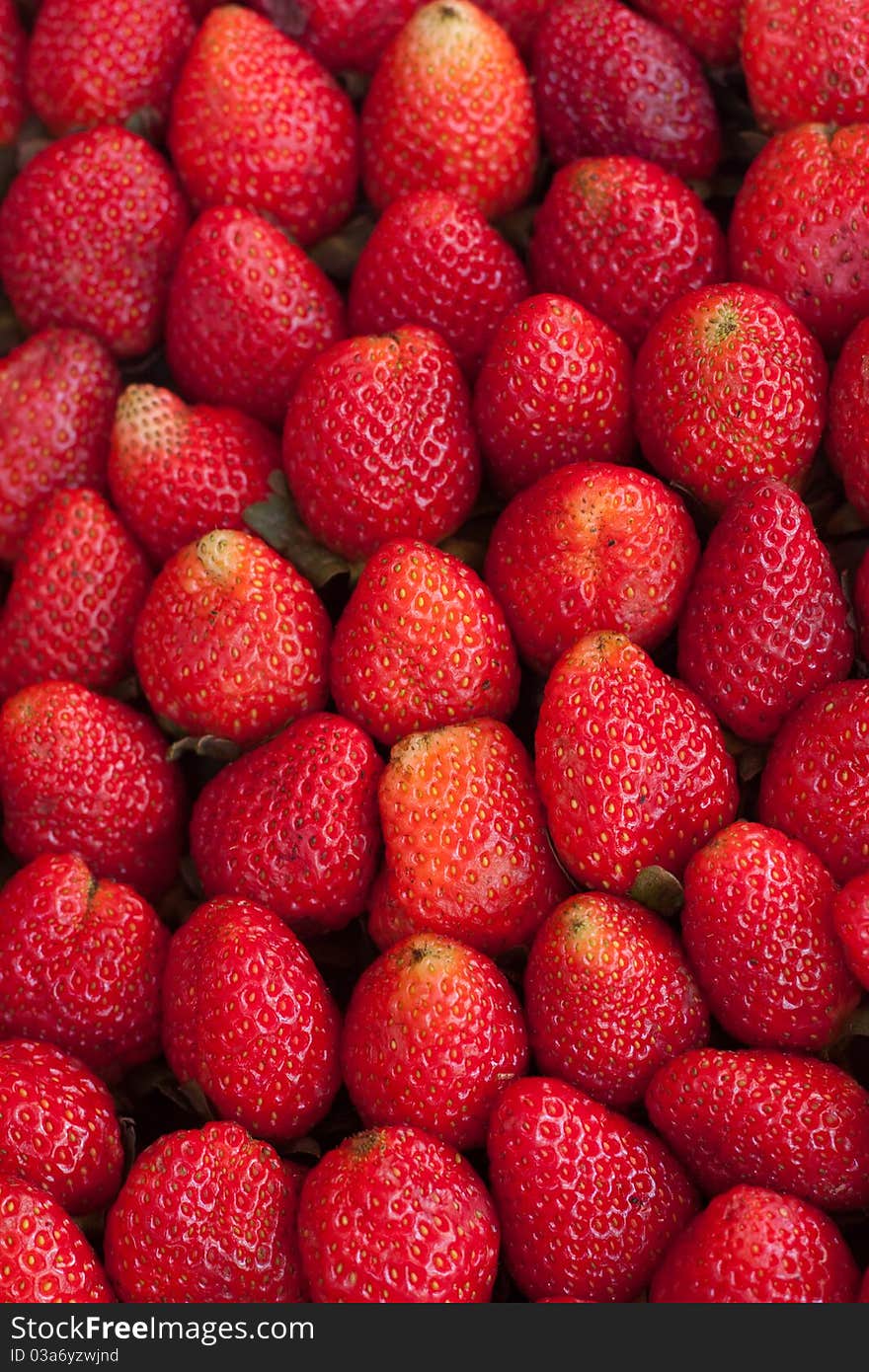 Strawberry .,it's colour is very beautiful