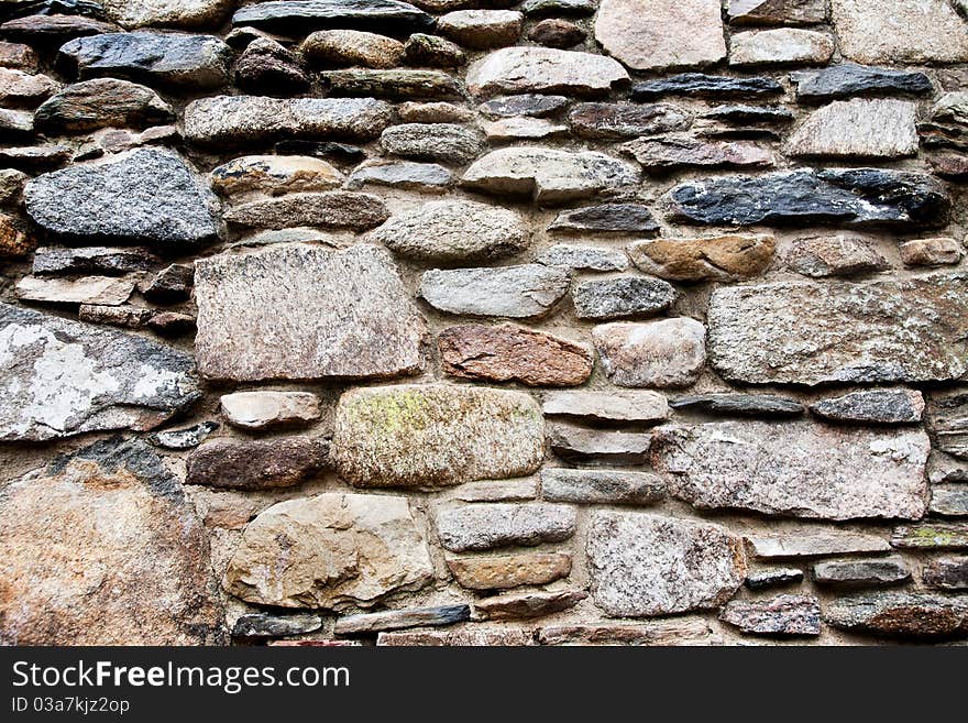 Stone wall. Use as textured background. Stone wall. Use as textured background