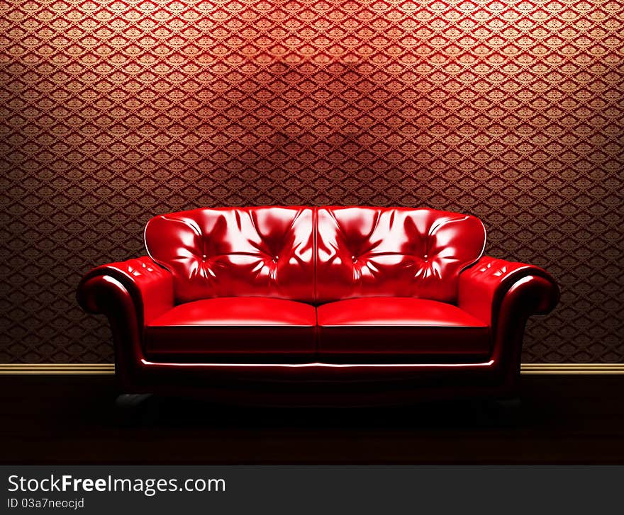 This is an eleganse interior with a sofa, rendering. This is an eleganse interior with a sofa, rendering