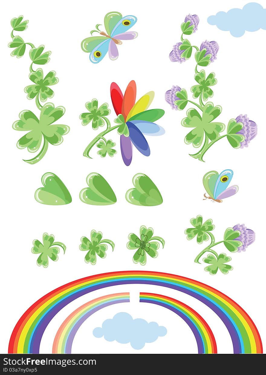 St. Patrick s Day icon set