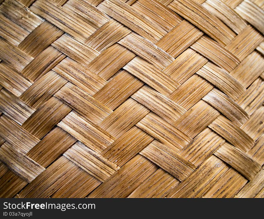 Bamboo Weave Pattern