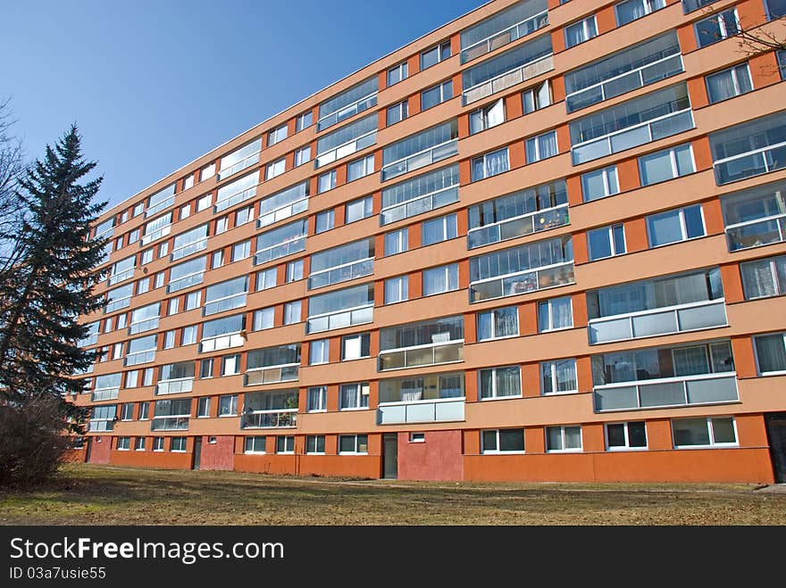 Jizni Mesto, the biggerst apartment block area in the Czech Republic. Jizni Mesto, the biggerst apartment block area in the Czech Republic.