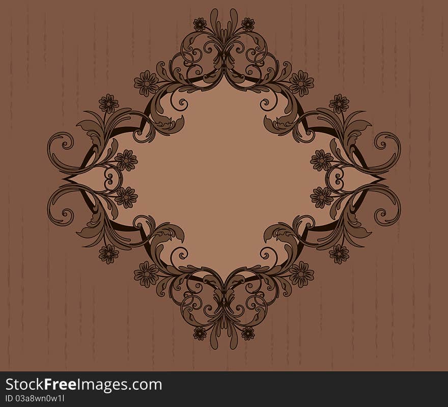 Frame With Flowers