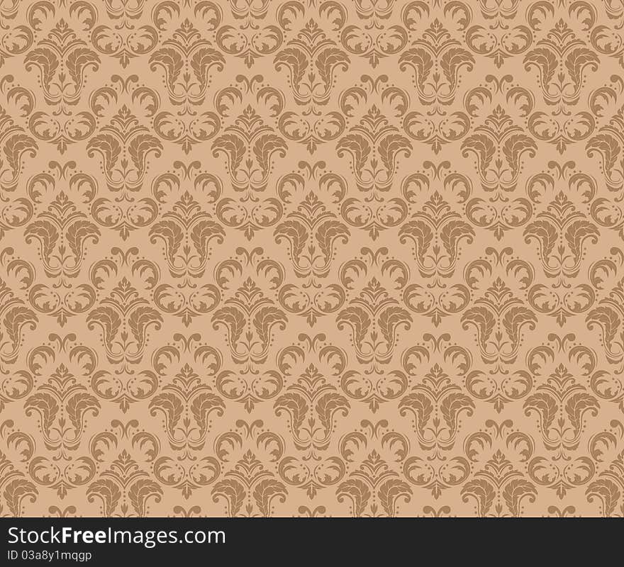 Background with ornament, Seamless patterns