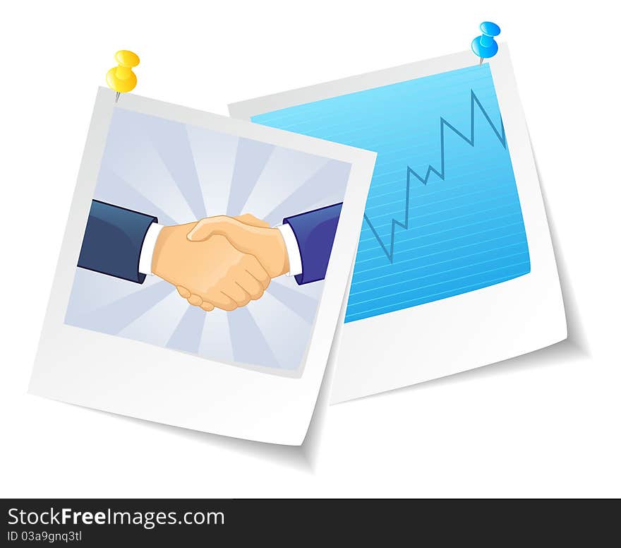 Vector illustration of Photo business. Vector illustration of Photo business