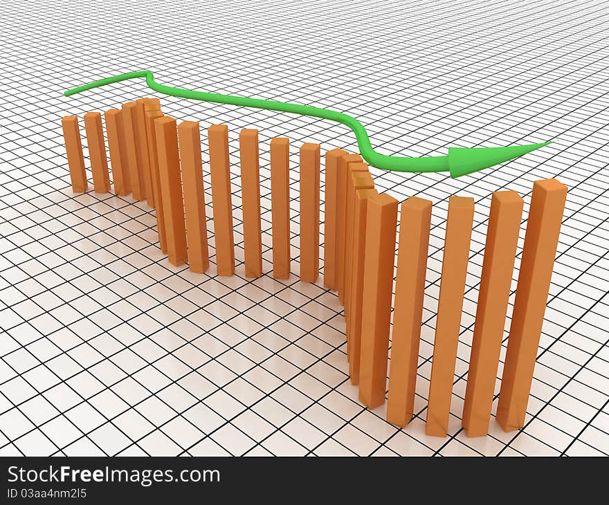 Growth charts from the green arrows №1