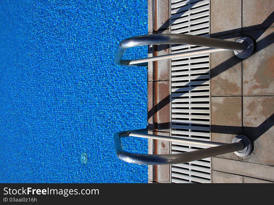 Entrance of a swimming pool