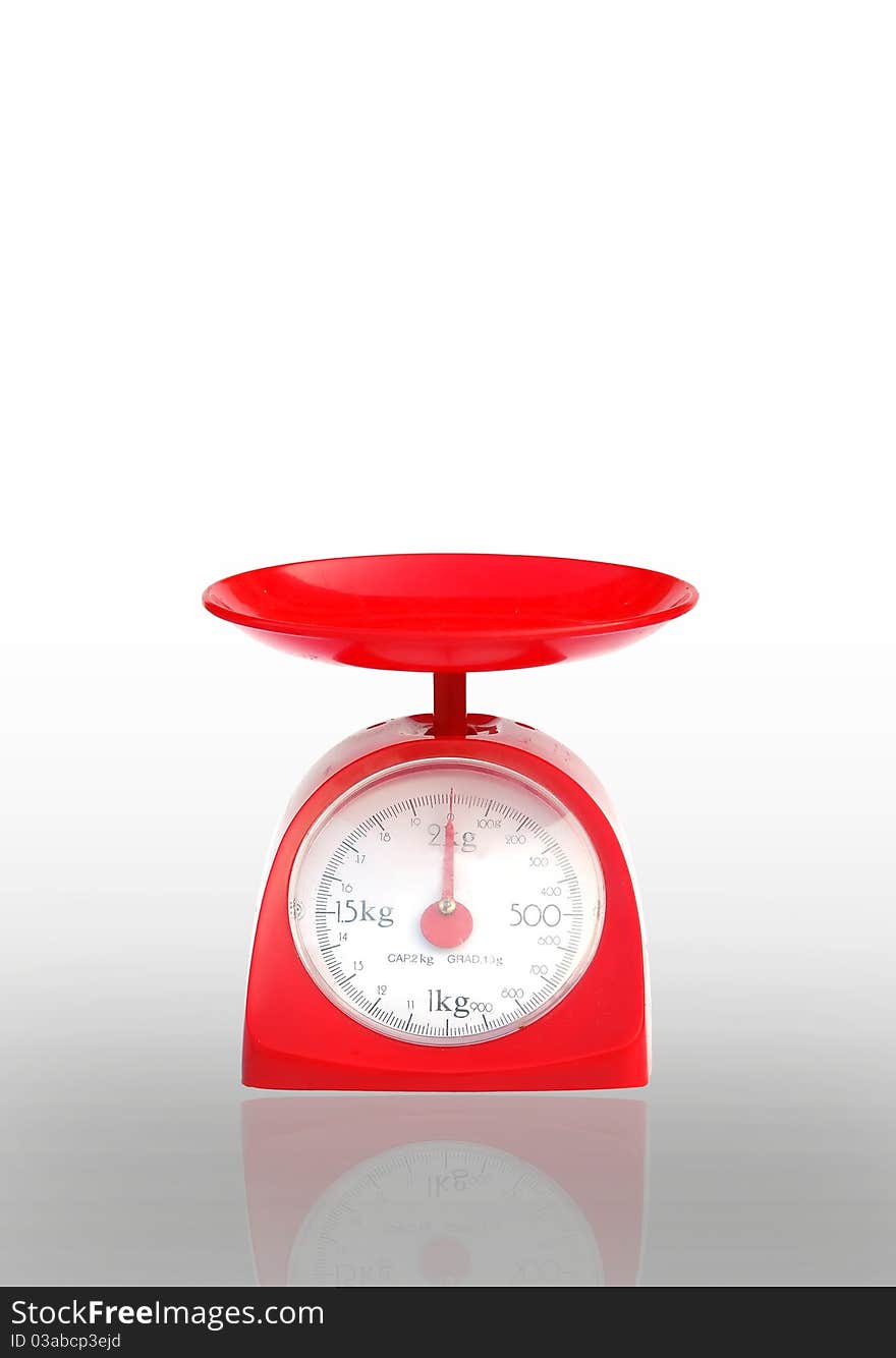 Weight Scale Isolated