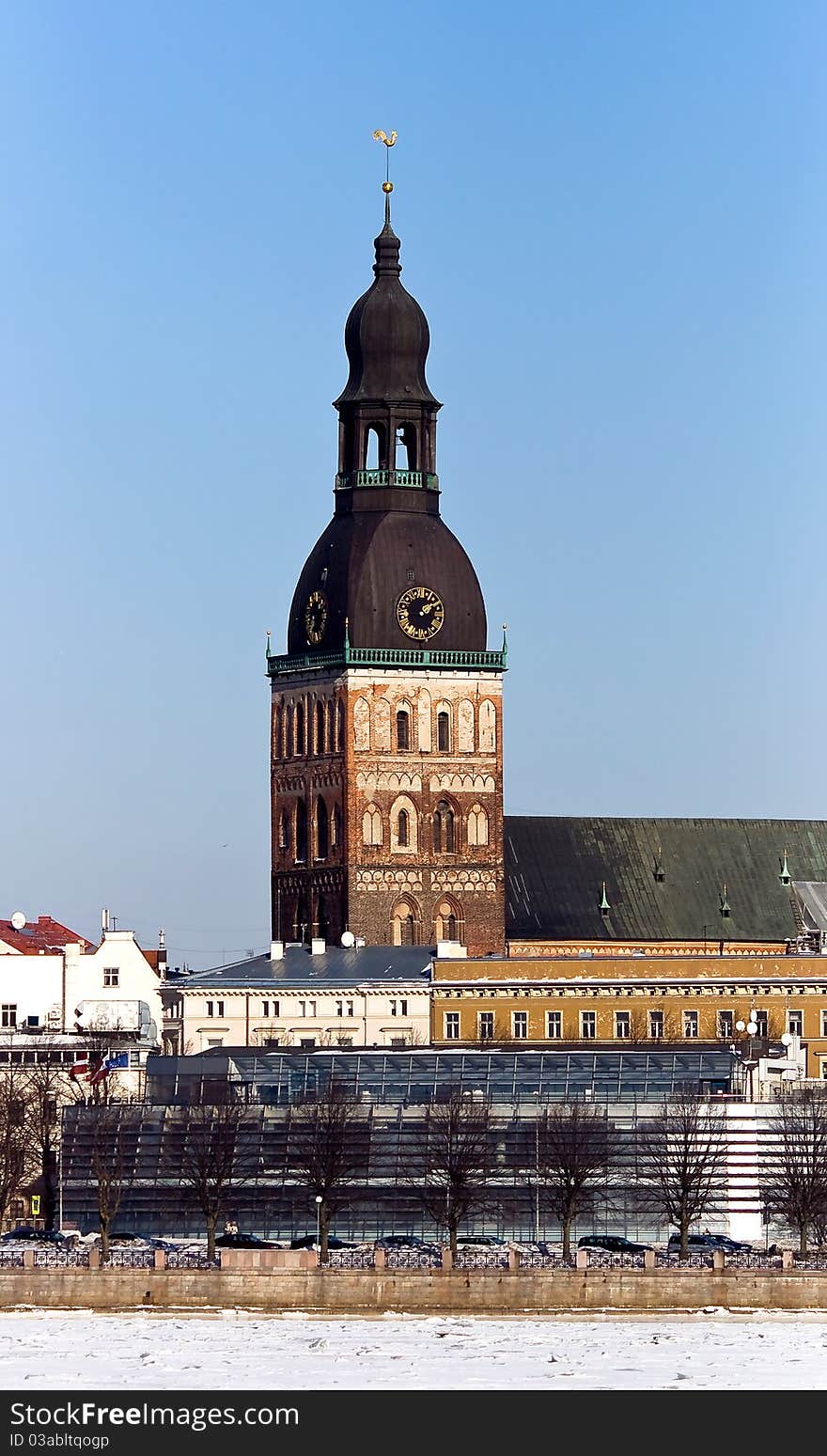 Lutherian Dome cathedral in the Old town of Riga, Latvia. Lutherian Dome cathedral in the Old town of Riga, Latvia