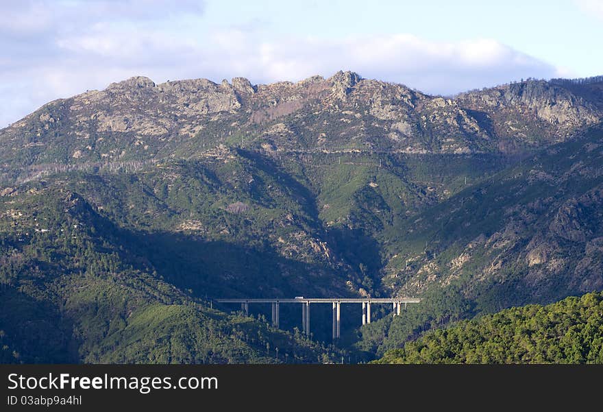 View of appennini mountains,in italy. View of appennini mountains,in italy