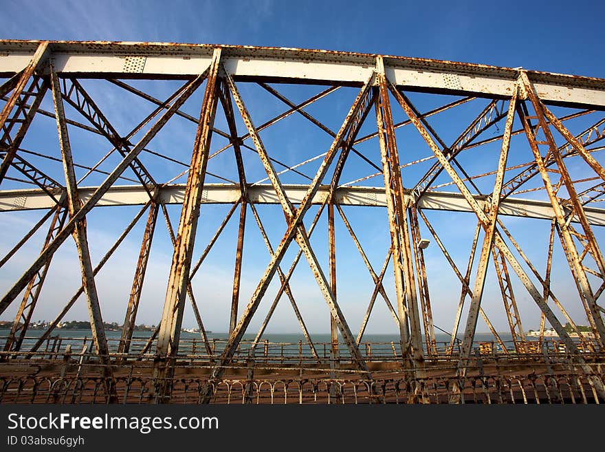 Pont Faidherbe bridge Welcome in Saint-Louis, Senegal