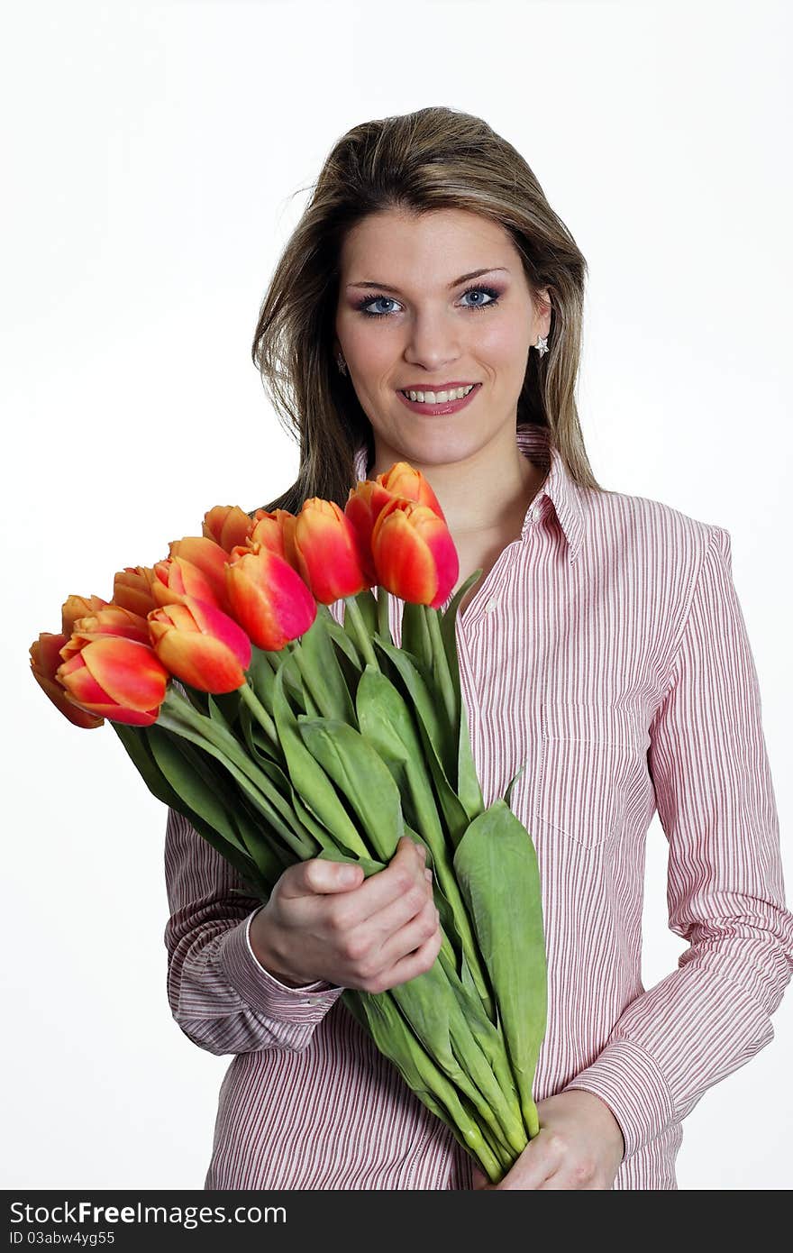 Tulip woman