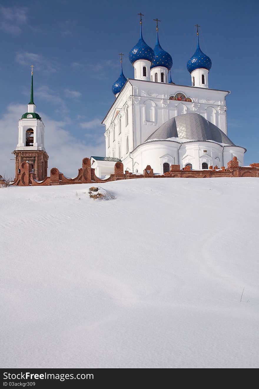 Church of the Nativity of the Blessed Virgin Mary in Katunki, Nizhegorodskaya area, Russia