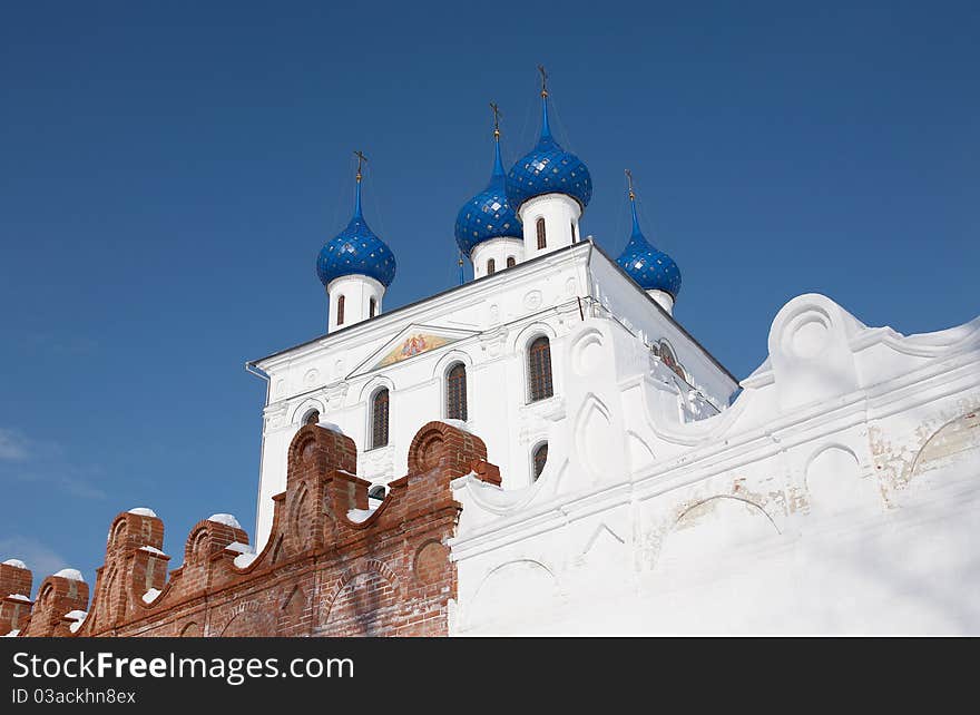 Church of the Nativity of the Blessed Virgin Mary in Katunki, Nizhegorodskaya area, Russia