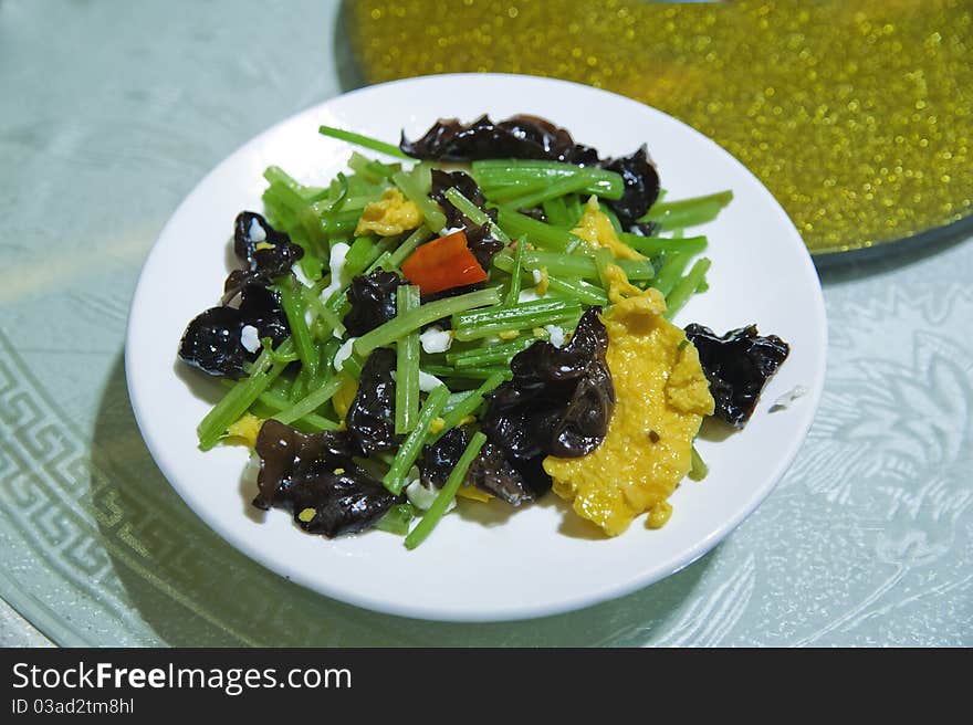 Vegetables Salad in the Chinese food recipes. Vegetables Salad in the Chinese food recipes