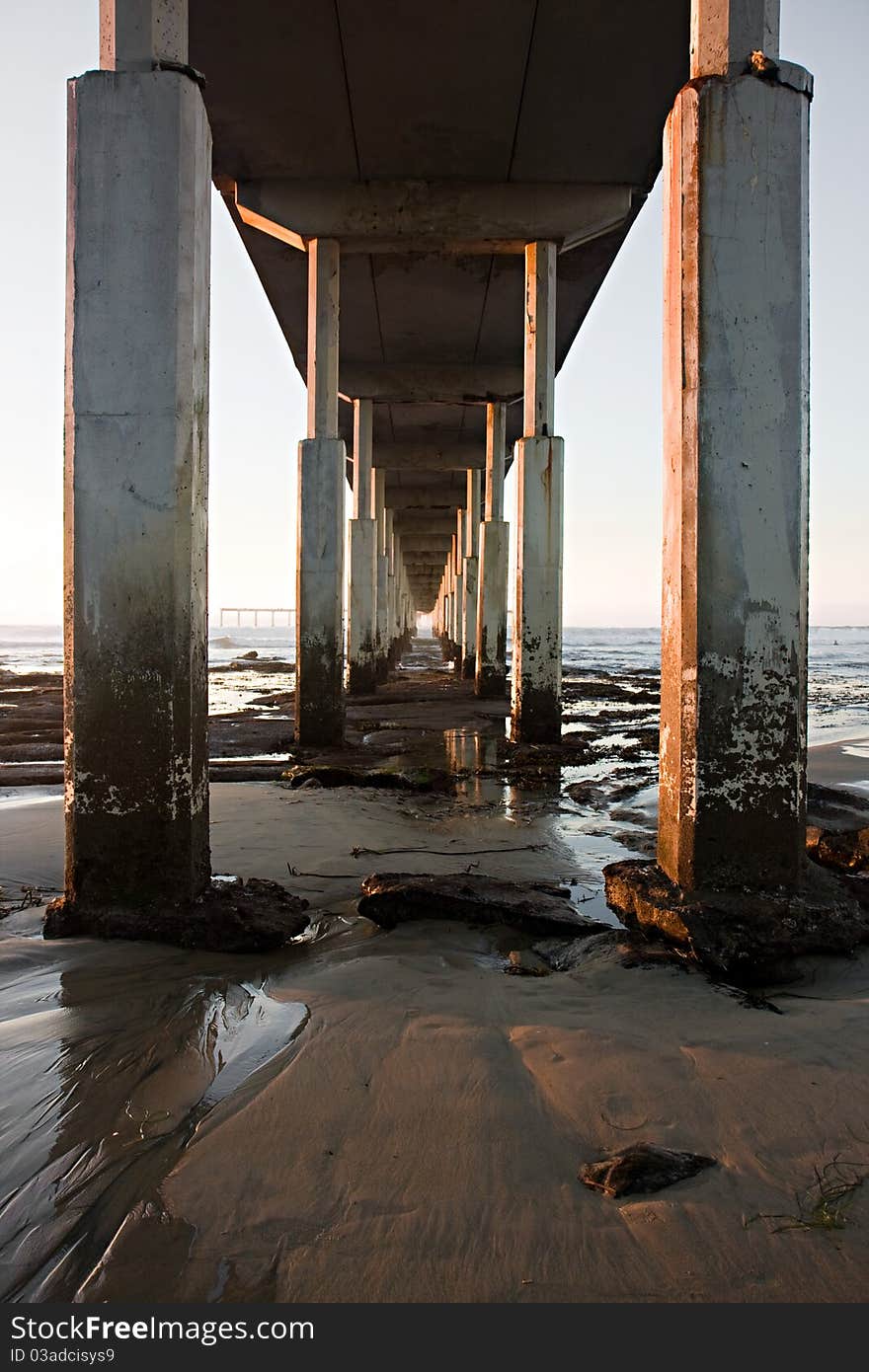 Underneath Pier