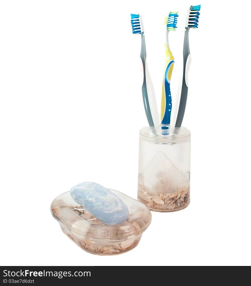 Toothbrushes, Soap