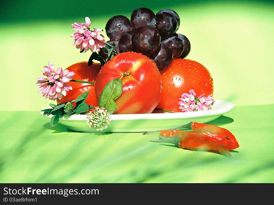 Fruit, Clover, Chili