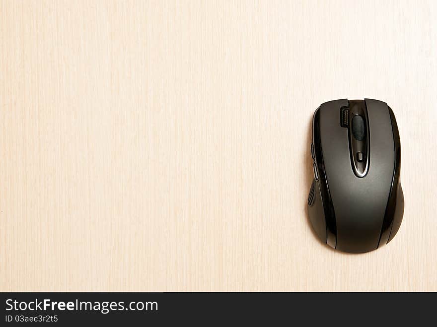 Black pc mouse